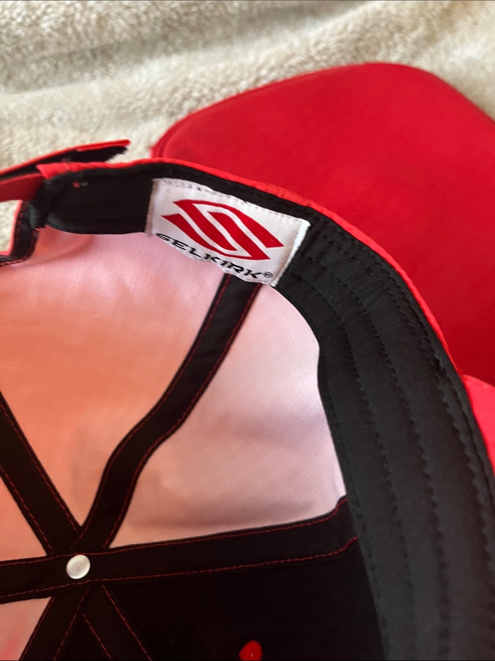 Selkirk Red Logo Baseball Hat - Picture 3 of 8